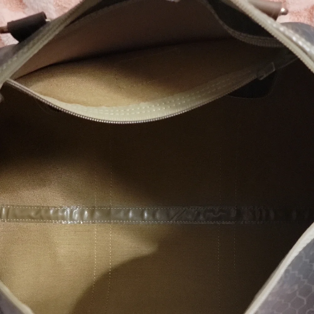 Dior Elegant Black‎ and Brown Duffel Bag